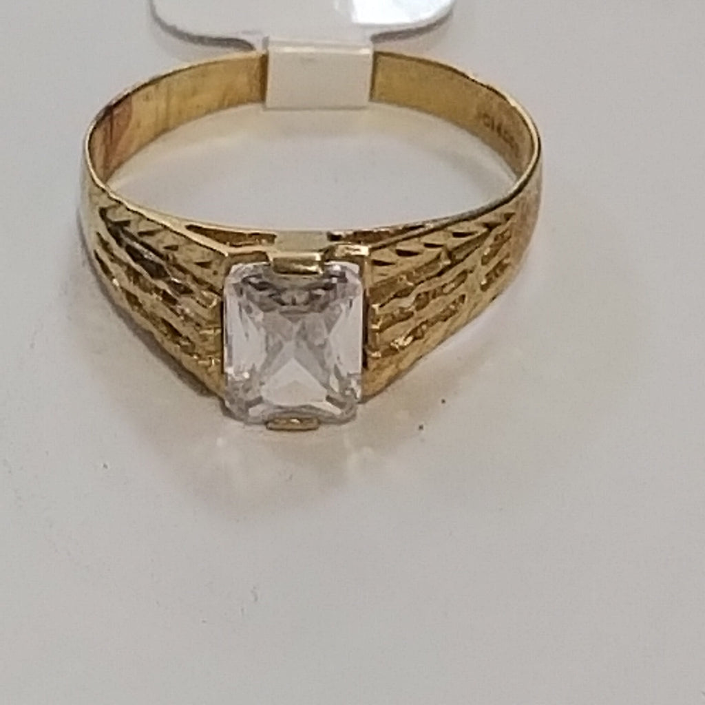 ANILLO ORO 10 K 2.6 GRMS (SEMINUEVO)