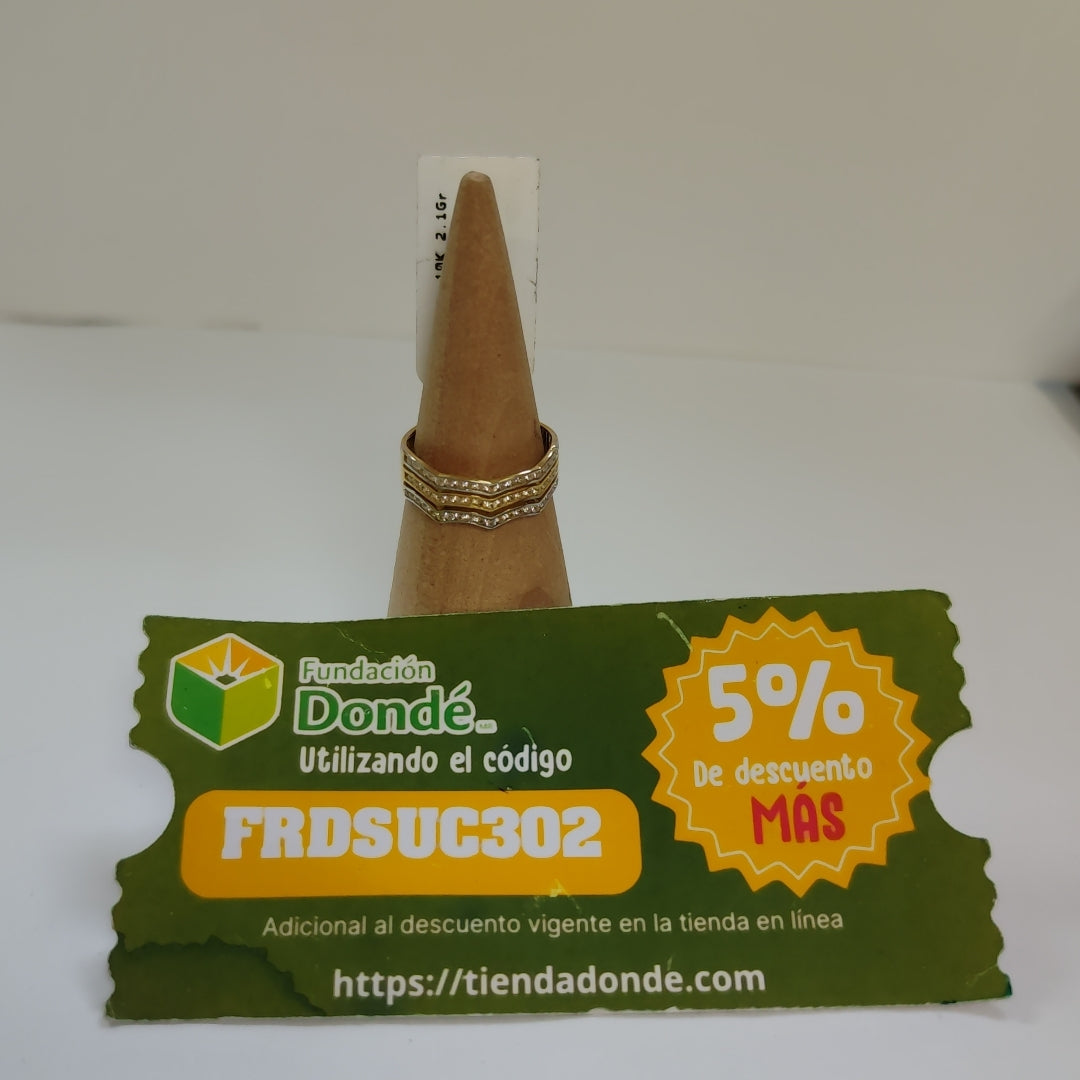 ANILLOS DAMA ORO 10K 2.1 (NUEVO)