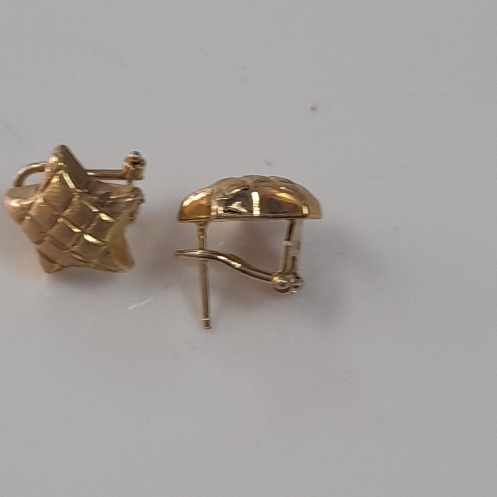 ARETES PAR ORO 14 K 4,40 GRMS (SEMINUEVO)