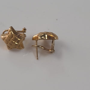 ARETES PAR ORO 14 K 4,40 GRMS (SEMINUEVO)