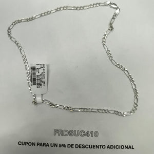 CADENA PLATA 6,60 GRMS (SEMINUEVO)