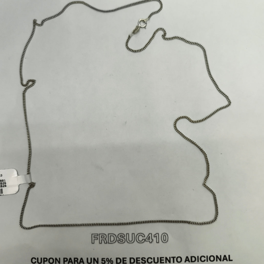 CADENA PLATA 3,50 GRMS (SEMINUEVO)