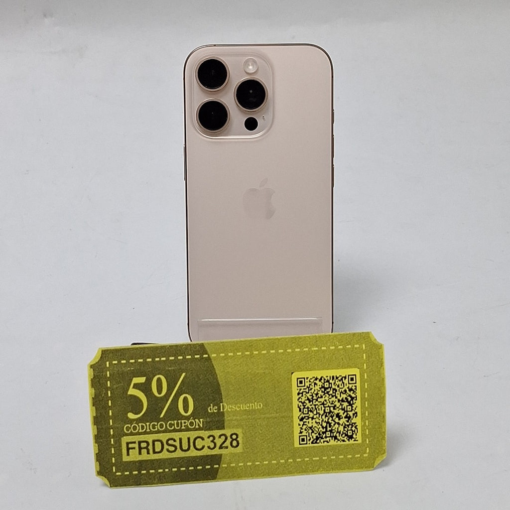 CELULAR APPLE IPHONE 16 PRO A3292 (2024) 128 GB 8 GB RAM (SEMINUEVO)