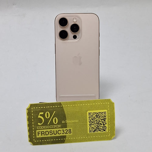 CELULAR APPLE IPHONE 16 PRO A3292 (2024) 128 GB 8 GB RAM (SEMINUEVO)