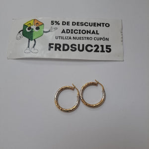ARRACADAS PAR ORO 10 K 1.9 GRMS (SEMINUEVO)