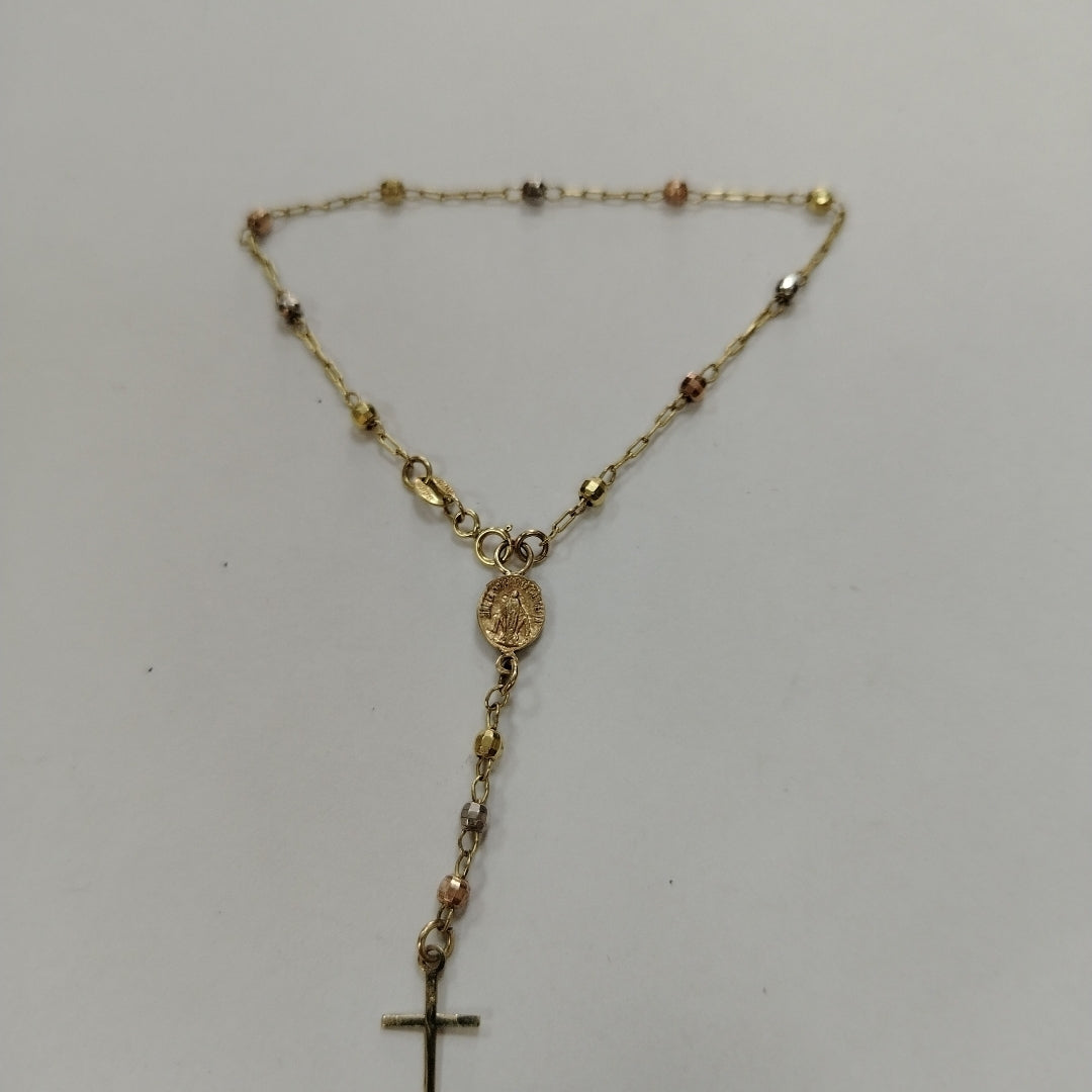 PULSERA ORO,ORO COMBINADO 10 K 2,30 GRMS (SEMINUEVO)