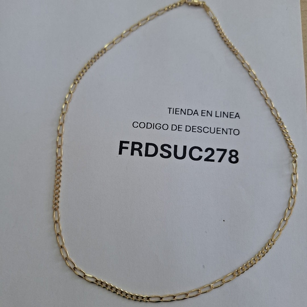 CADENA ORO 14 K 6,30 GRMS (SEMINUEVO)