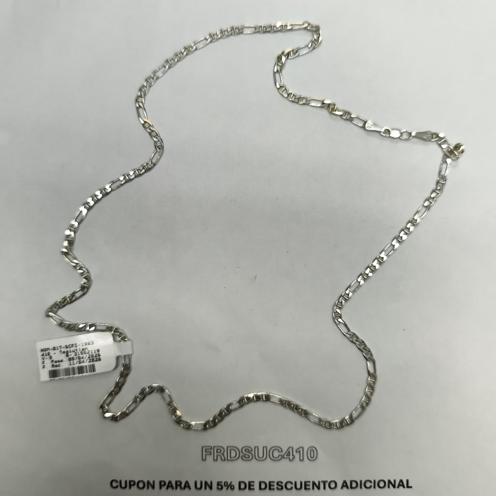 CADENA PLATA 9.2 GRMS (SEMINUEVO)