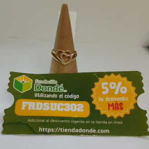ANILLOS DAMA ORO 14K 2 (NUEVO)