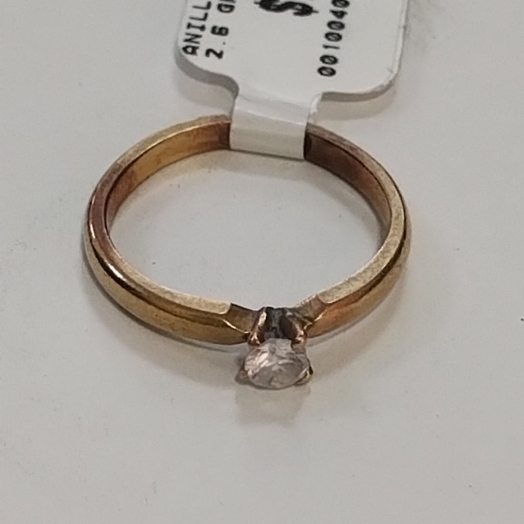 ANILLITO ORO 10 K 2.6 GRMS (SEMINUEVO)