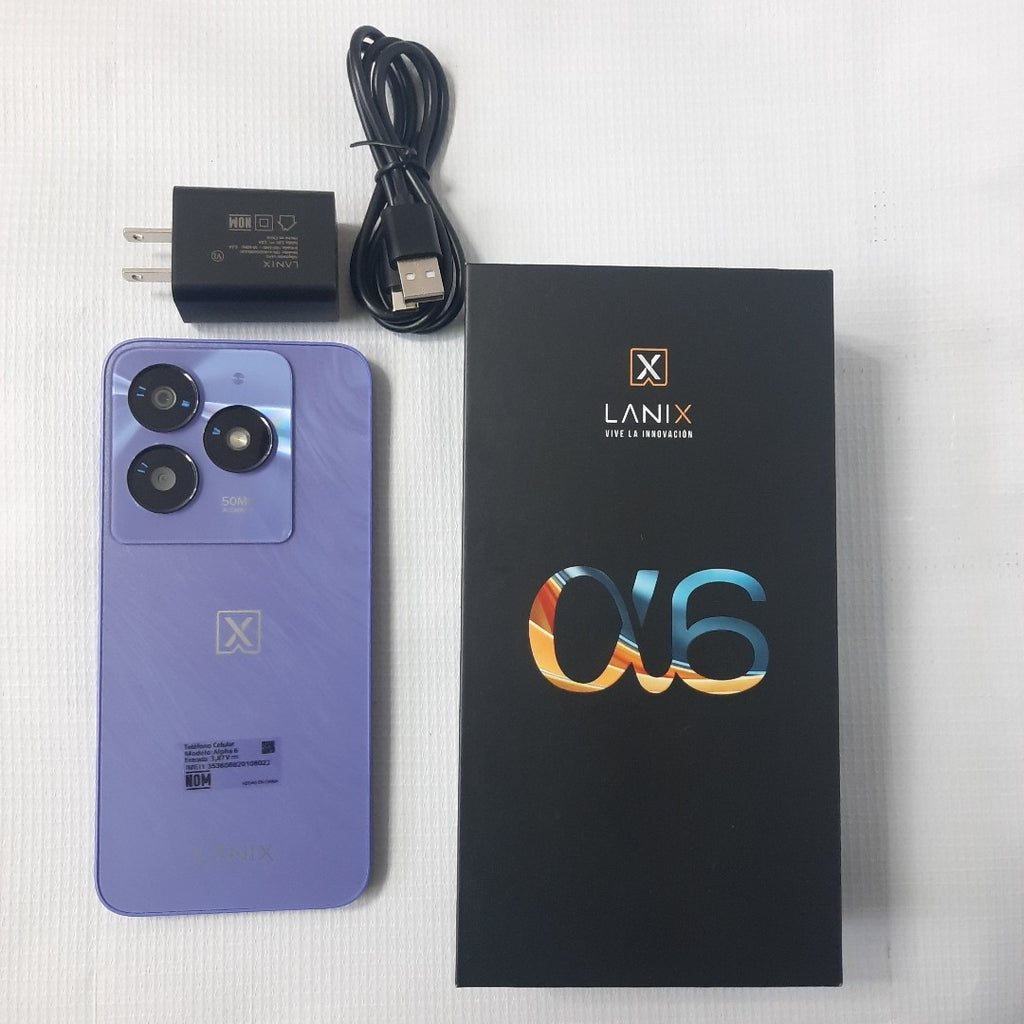 CELULAR LANIX ALPHA 6 (2026) 256 GB 8 GB RAM (SEMINUEVO)