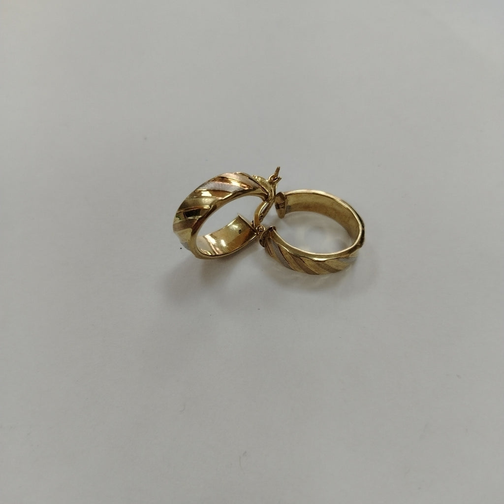 ARRACADAS PAR ORO 10 K 2.8 GRMS (SEMINUEVO)