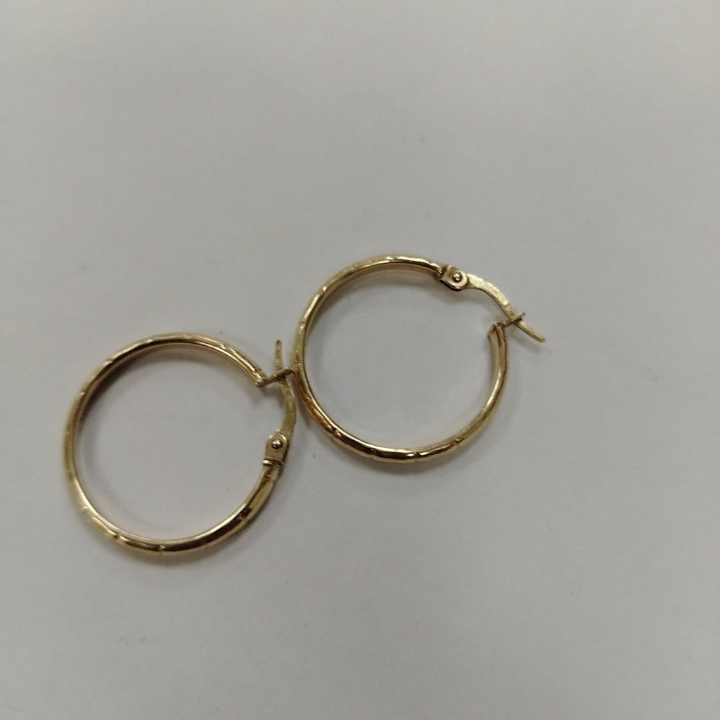ARRACADAS PAR ORO 14 K 1.5 GRMS (SEMINUEVO)