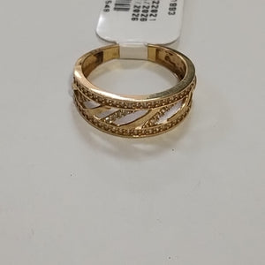 ANILLO ORO 14 K 2.4 GRMS (SEMINUEVO)