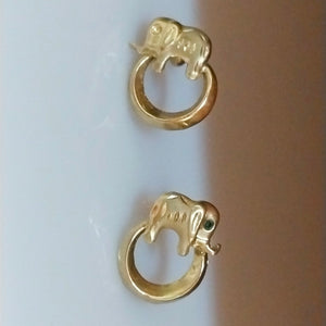 ARETES PAR ORO 10 K 0.5 GRMS (SEMINUEVO)