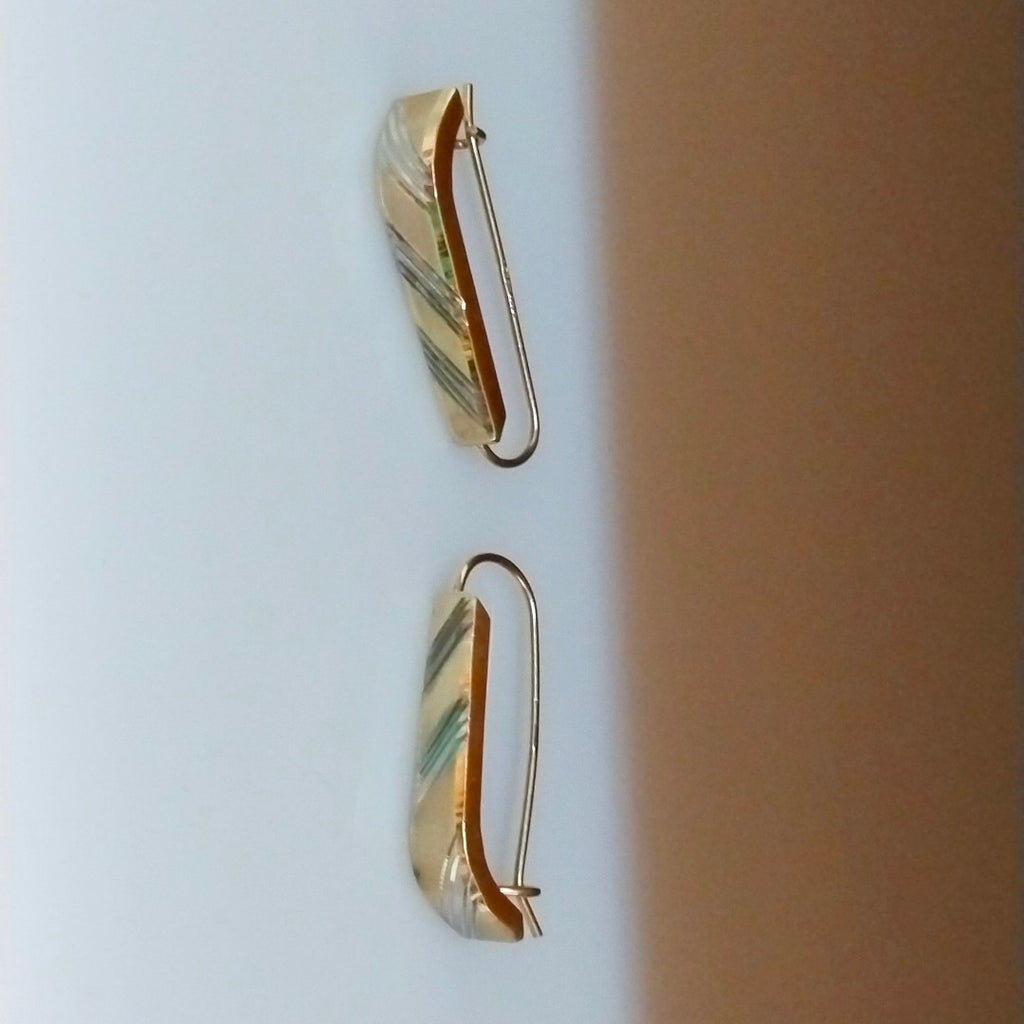 ARETES PAR ORO 10 K 1,20 GRMS (SEMINUEVO)
