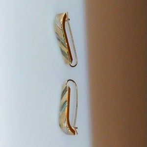 ARETES PAR ORO 10 K 1,20 GRMS (SEMINUEVO)