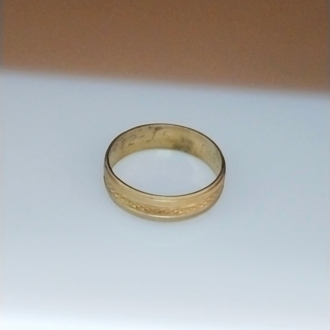 ARGOLLA ORO 10 K 1.4 GRMS (SEMINUEVO)