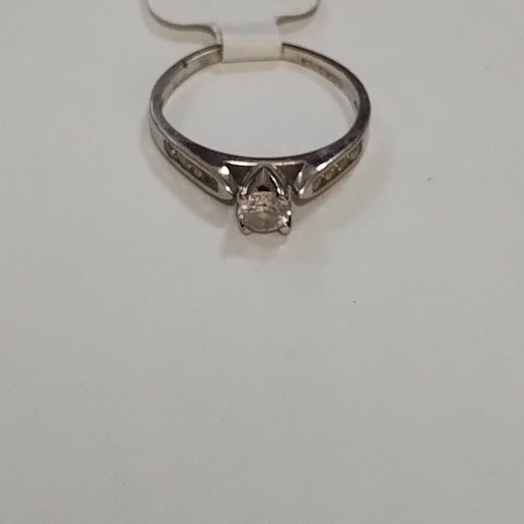 ANILLITO ORO BLANCO 14 K 1,80 GRMS (SEMINUEVO)