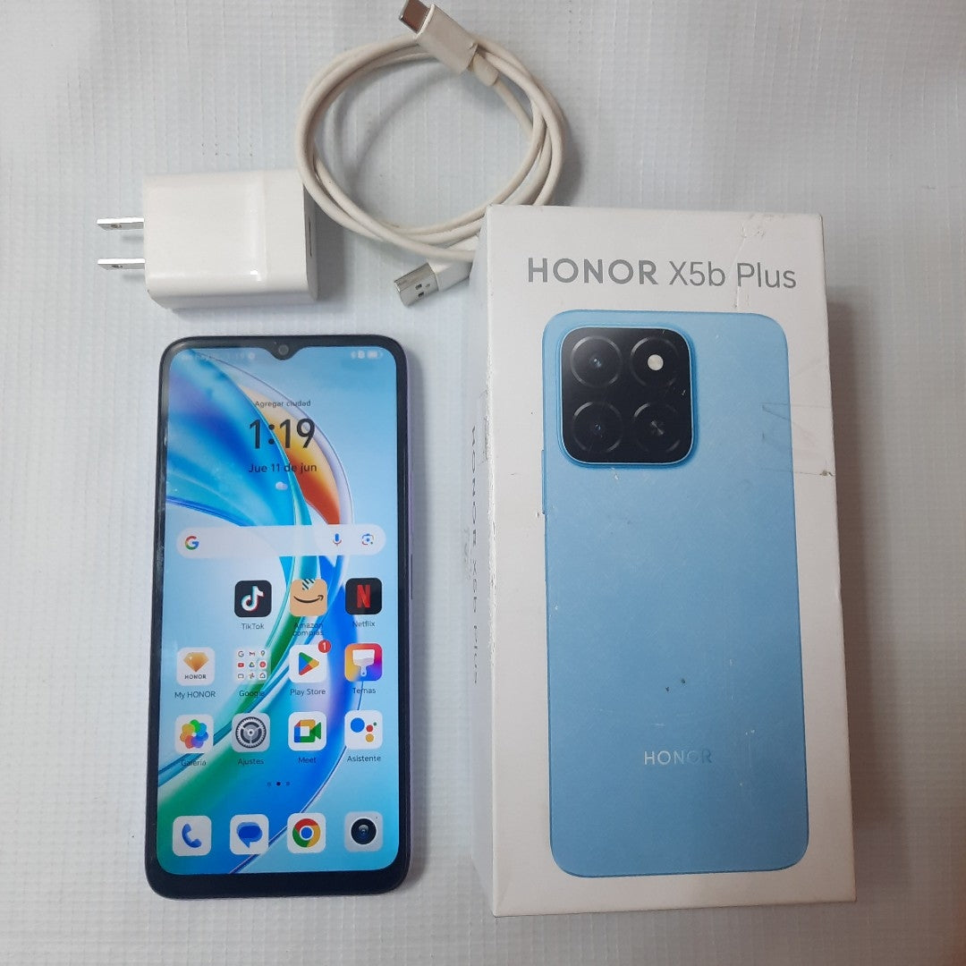 CELULAR HONOR X5B PLUS GFY-LX3 (2024) 256 GB 4 GB RAM (SEMINUEVO)