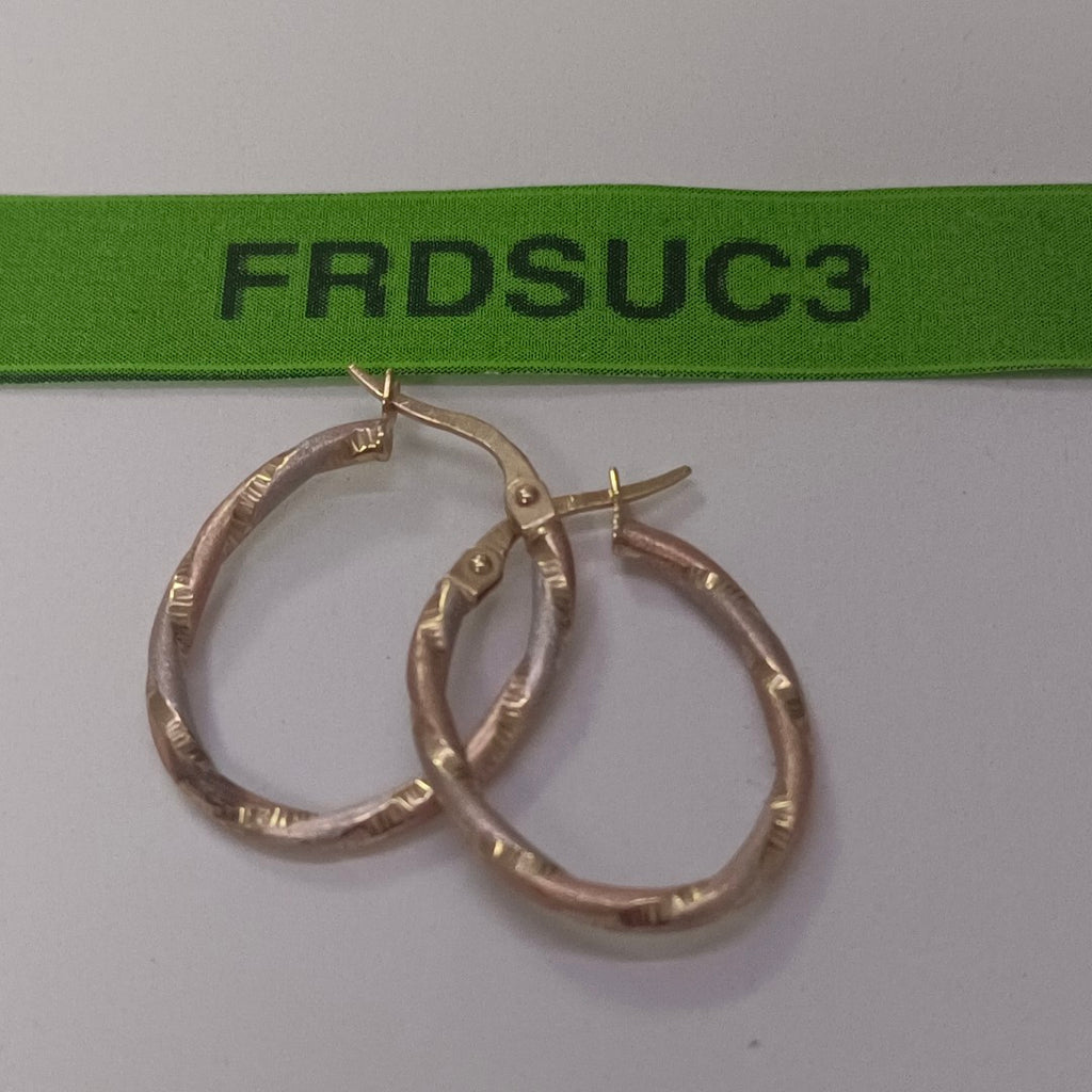 ARRACADAS PAR ORO 14 K 1,20 GRMS (SEMINUEVO)
