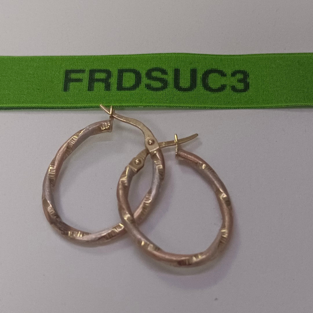 ARRACADAS PAR ORO 14 K 1,20 GRMS (SEMINUEVO)