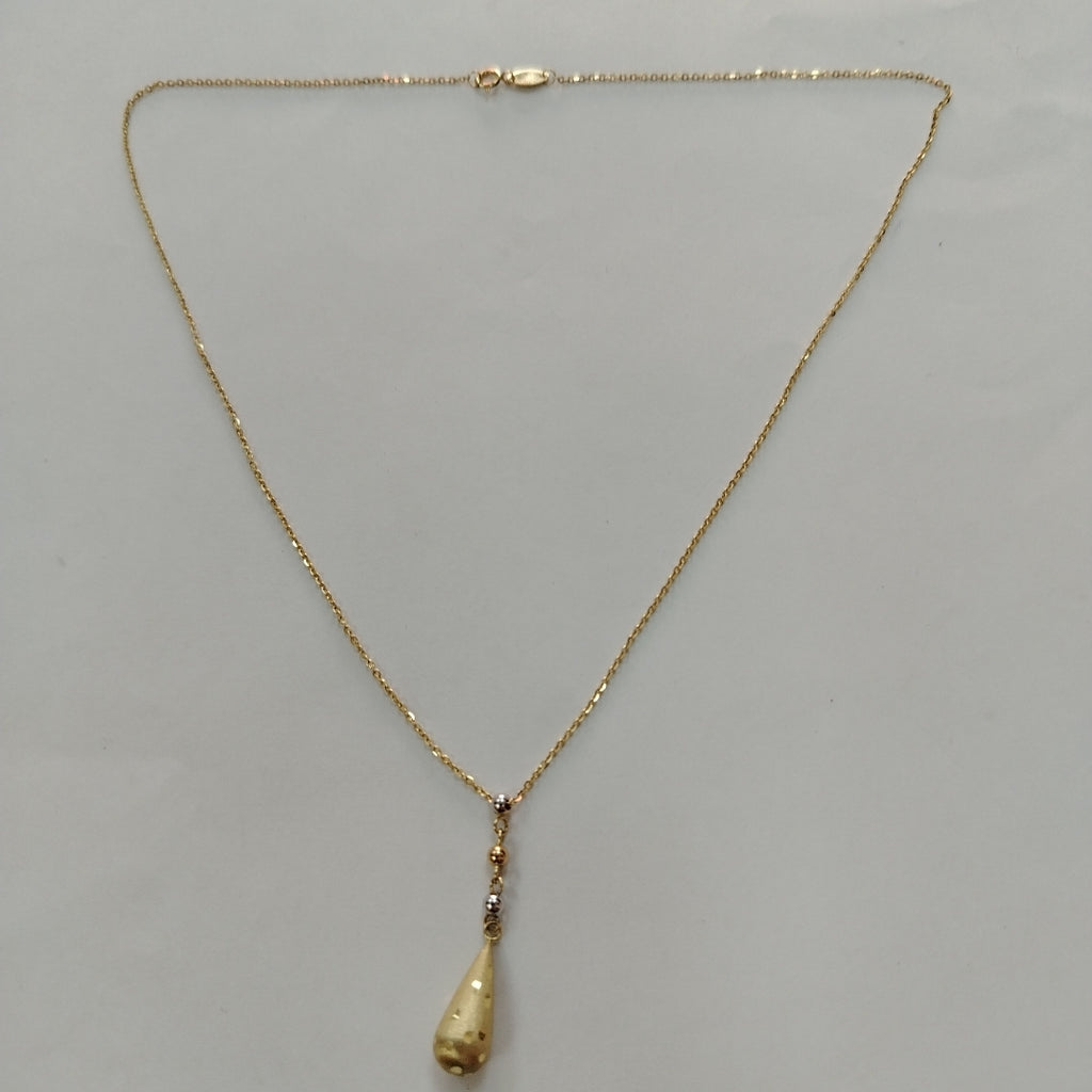 GARGANTILLA ORO 14 K 2.3 GRMS (SEMINUEVO)