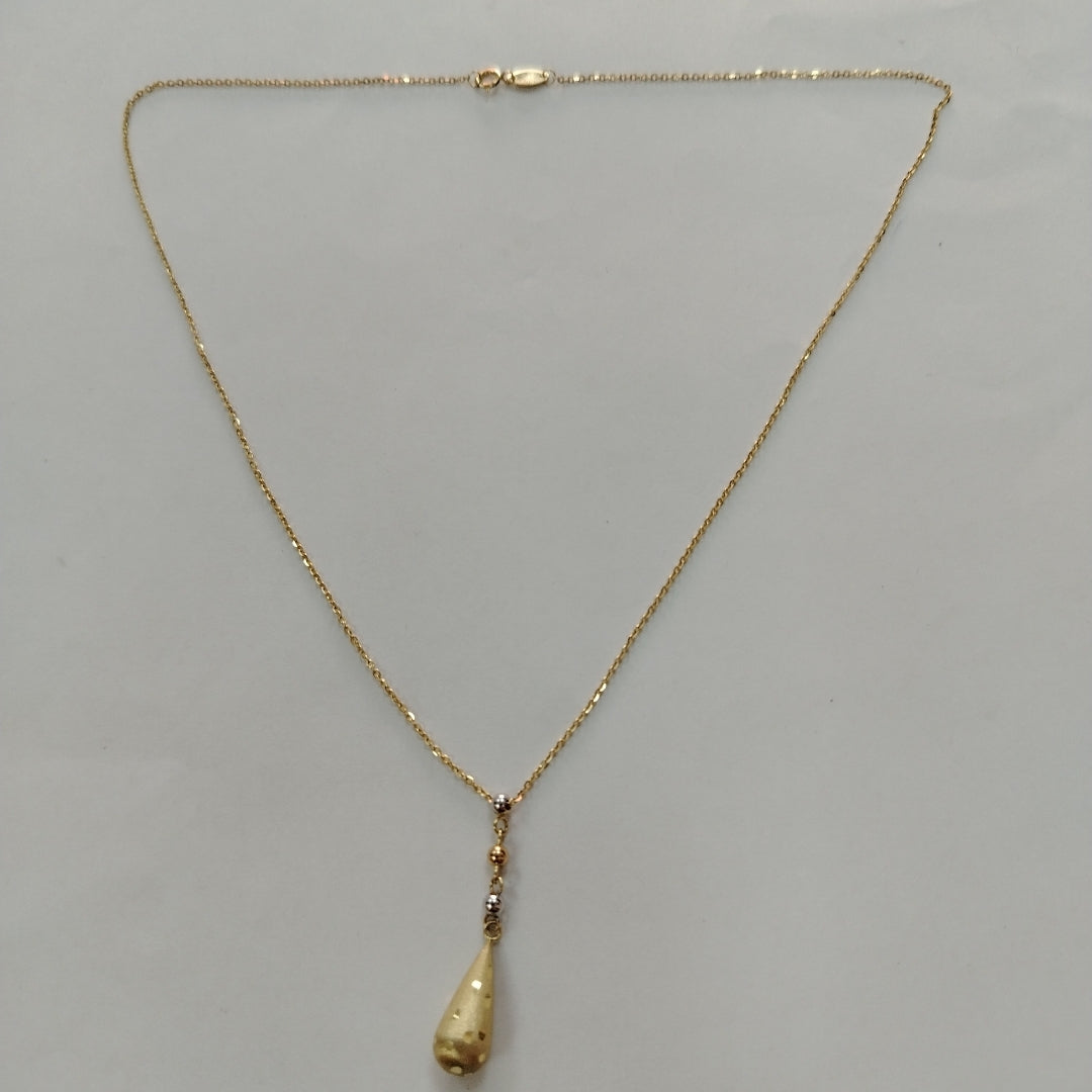 GARGANTILLA ORO 14 K 2.3 GRMS (SEMINUEVO)