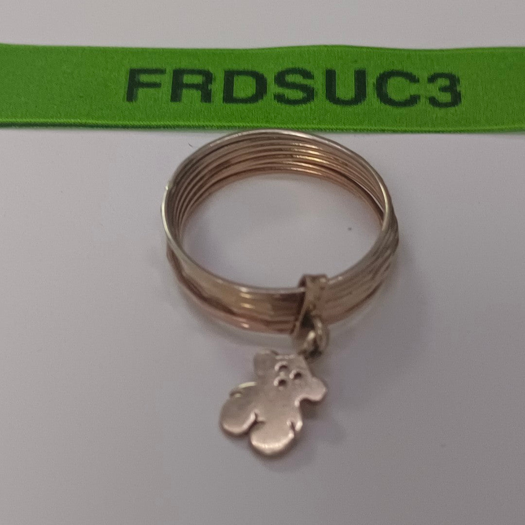 SEMANARIO DE ARGOLLAS ORO 14 K 3,70 GRMS (SEMINUEVO)