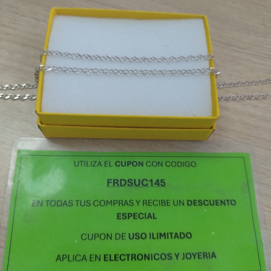 CADENA PLATA 3.2 GRMS (SEMINUEVO)