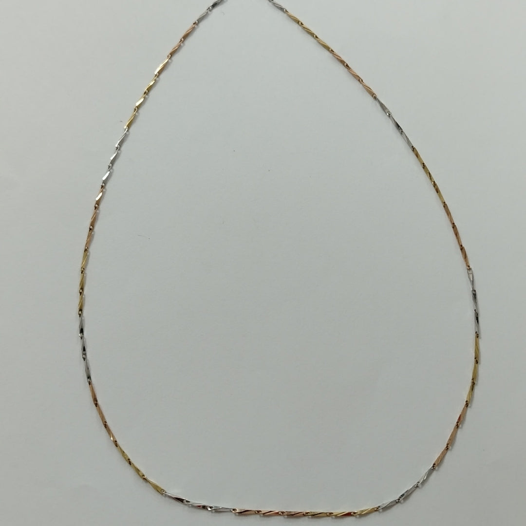 CADENA ORO 14 K 3.2 GRMS (SEMINUEVO)