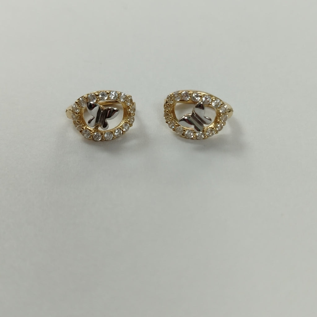 ARETES PAR ORO 14 K 2.1 GRMS (SEMINUEVO)