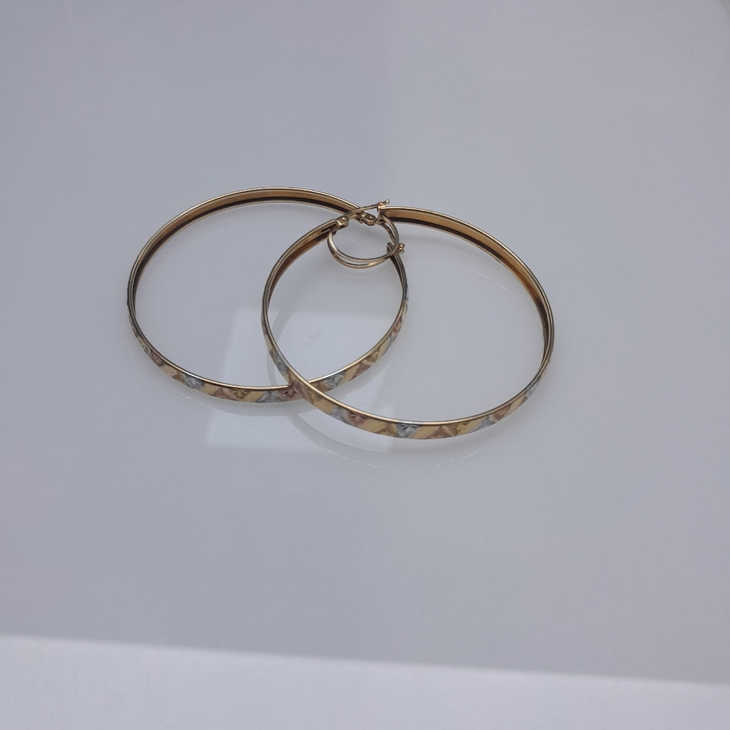 ARRACADAS PAR ORO 10 K 4,60 GRMS (SEMINUEVO)