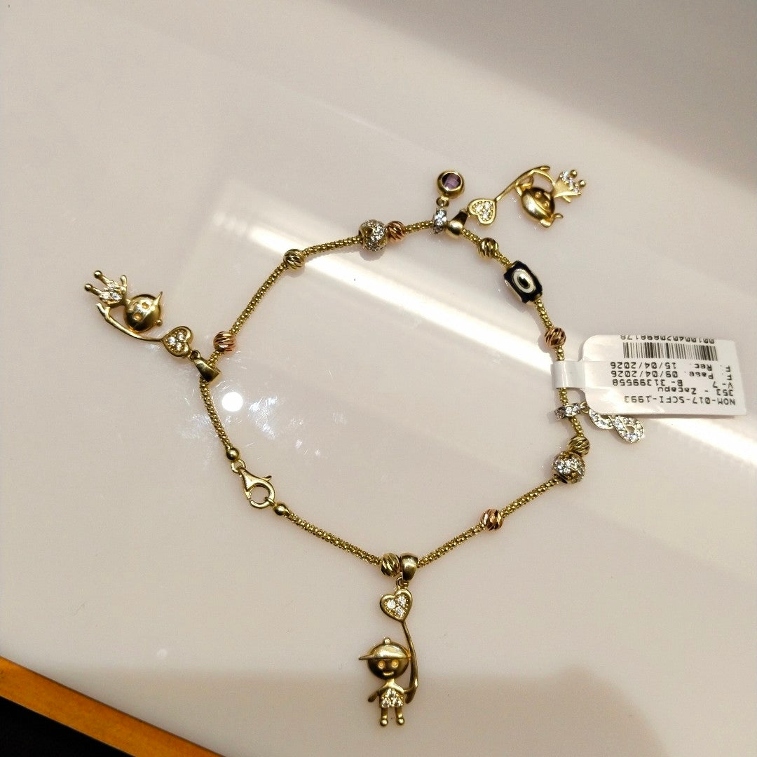 PULSERA ORO 10 K 9.4 GRMS (SEMINUEVO)
