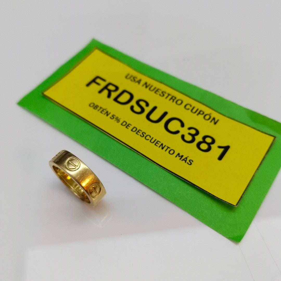 ARGOLLA ORO 18 K 7,00 GRMS (SEMINUEVO)