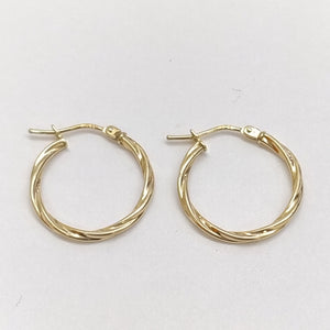 ARRACADAS PAR ORO 14 K 0.8 GRMS (SEMINUEVO)