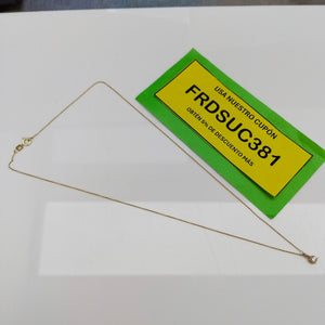 COLLAR ORO 14 K 1,00 GRMS (SEMINUEVO)