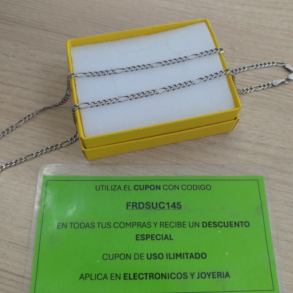 CADENA PLATA 10.2 GRMS (SEMINUEVO)