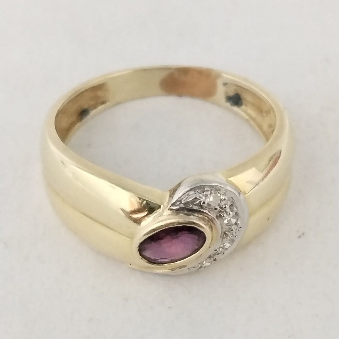 ANILLO ORO 14 K 3,30 GRMS (SEMINUEVO)