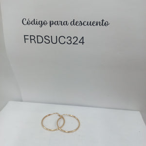 ARRACADAS PAR ORO 10 K 1.5 GRMS (SEMINUEVO)