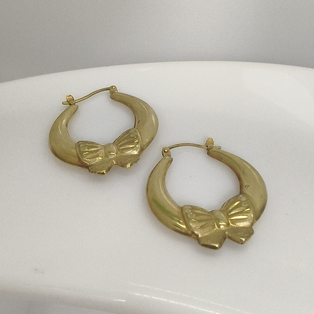 ARRACADAS PAR ORO 10 K 4,40 GRMS (SEMINUEVO)