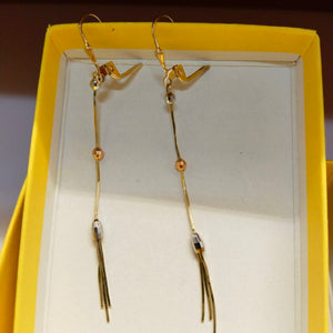 ARETES PAR ORO 10 K 1.9 GRMS (SEMINUEVO)