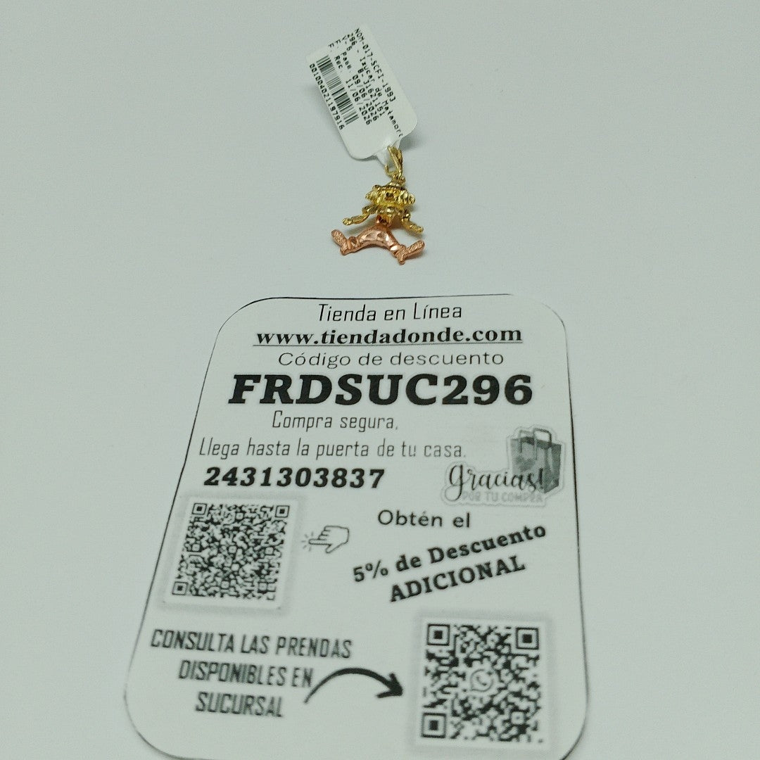 DIJE ORO 14 K 1.7 GRMS (SEMINUEVO)