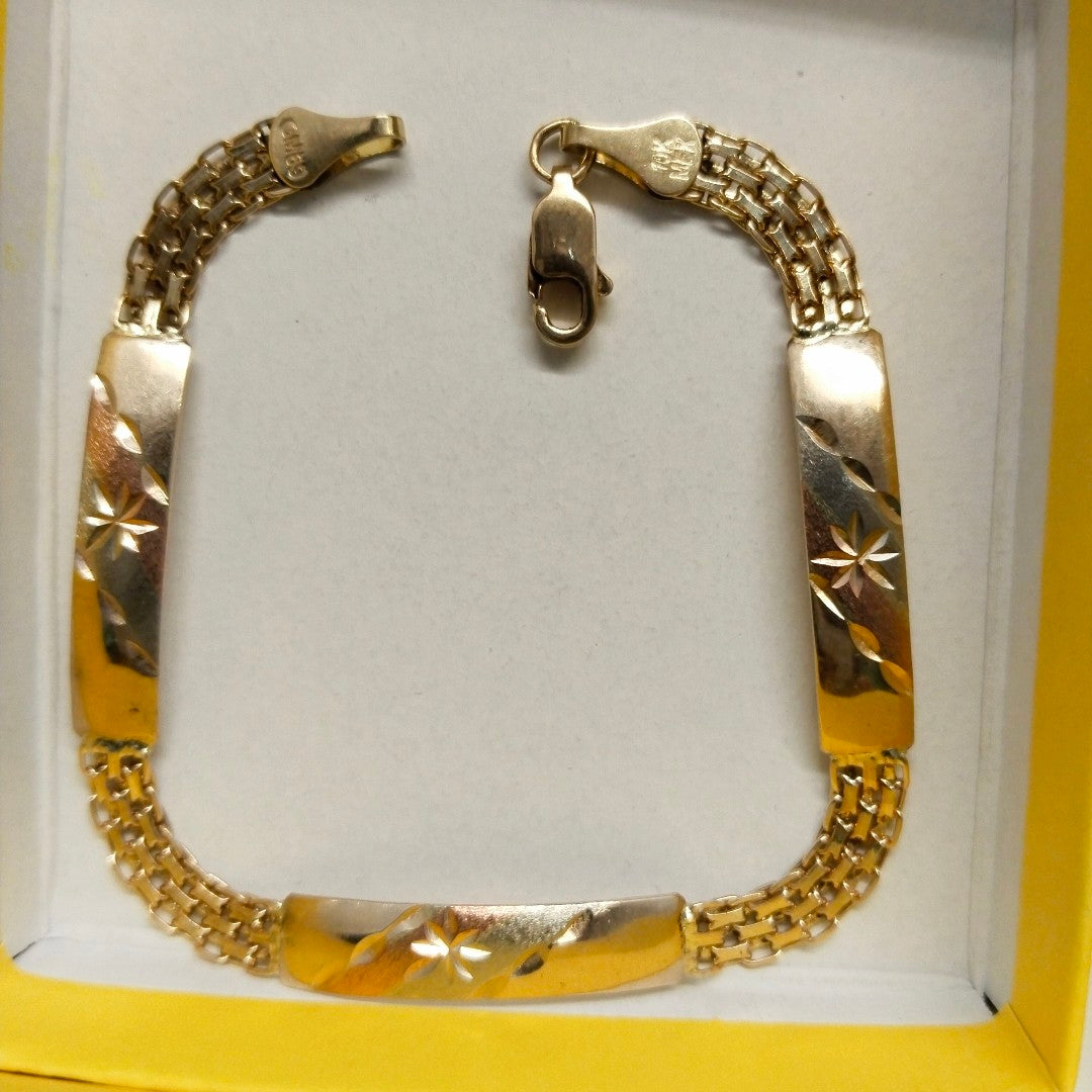 ESCLAVA ORO 10 K 4.1 GRMS (SEMINUEVO)