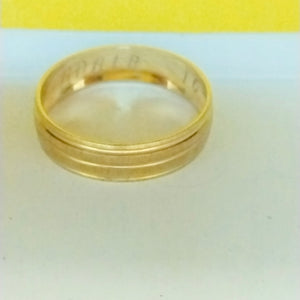 ARGOLLA ORO 10 K 1.1 GRMS (SEMINUEVO)