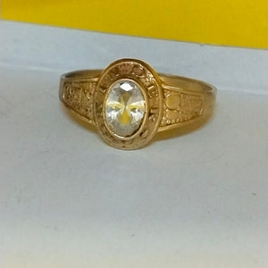 ANILLO ORO 10 K 1.4 GRMS (SEMINUEVO)