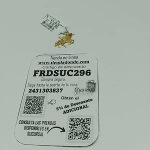DIJE ORO 14 K 1 GRMS (SEMINUEVO)