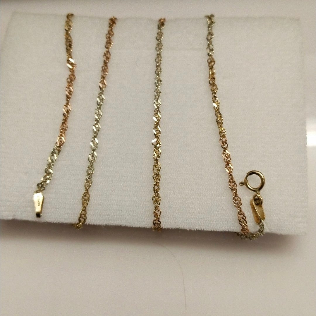 CADENA ORO 10 K 2.6 GRMS (SEMINUEVO)