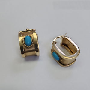 ARETES PAR ORO 14 K 4.3 GRMS (SEMINUEVO)