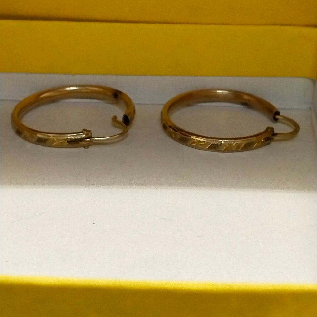 ARRACADAS PAR ORO 10 K 1.7 GRMS (SEMINUEVO)